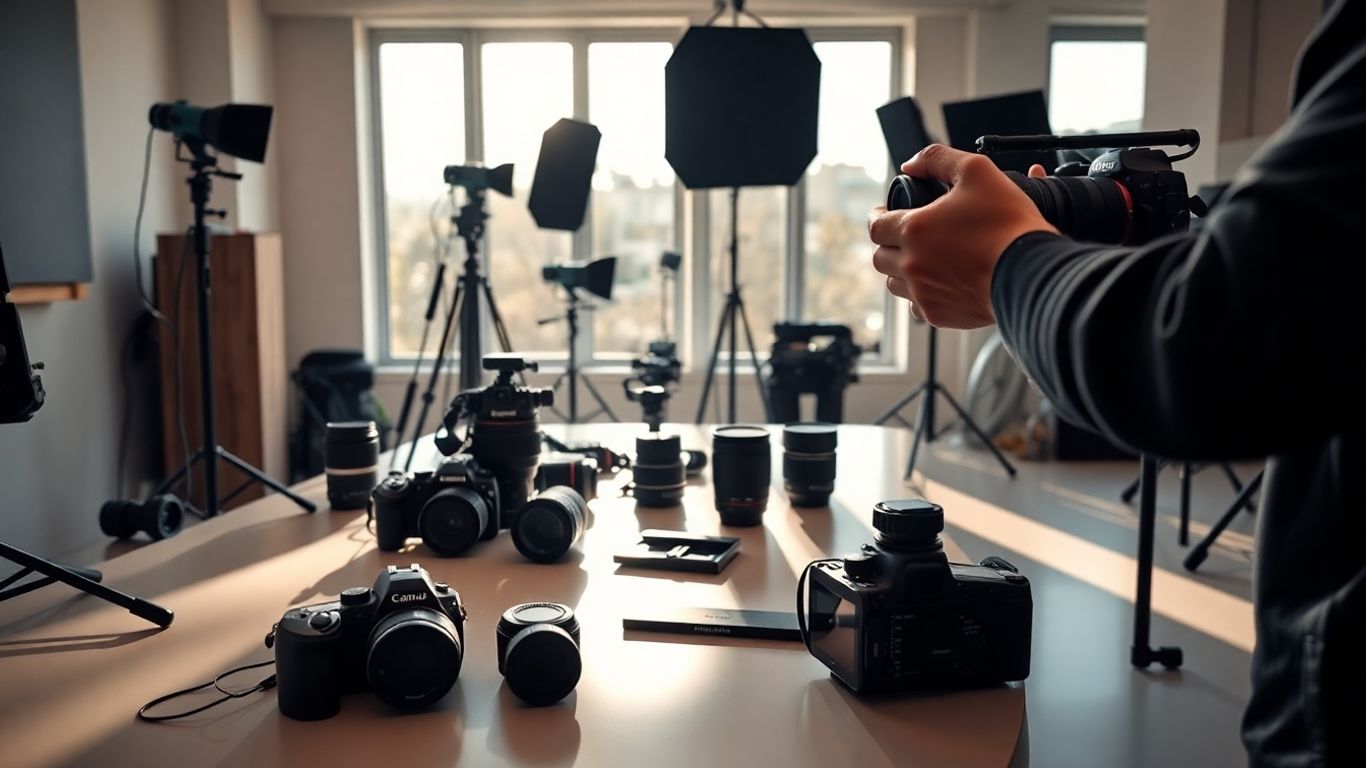 Guia Completa: Escolhendo o Material Fotográfico Ideal para Seu Estúdio em 2025